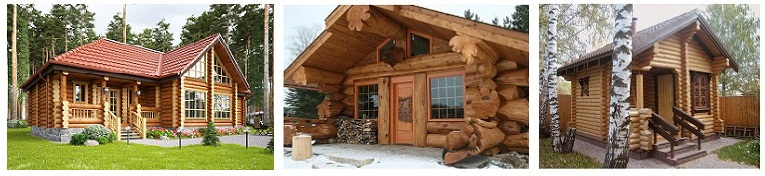 Дома ручной рубки